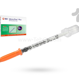 سرنگ انسولین بی دی آمریکایی BD