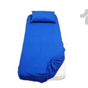 ملحفه کشدار آبی